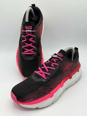 Skechers Max Cushioning Premier GORun Women's Shoes SN 17692 Black Pink